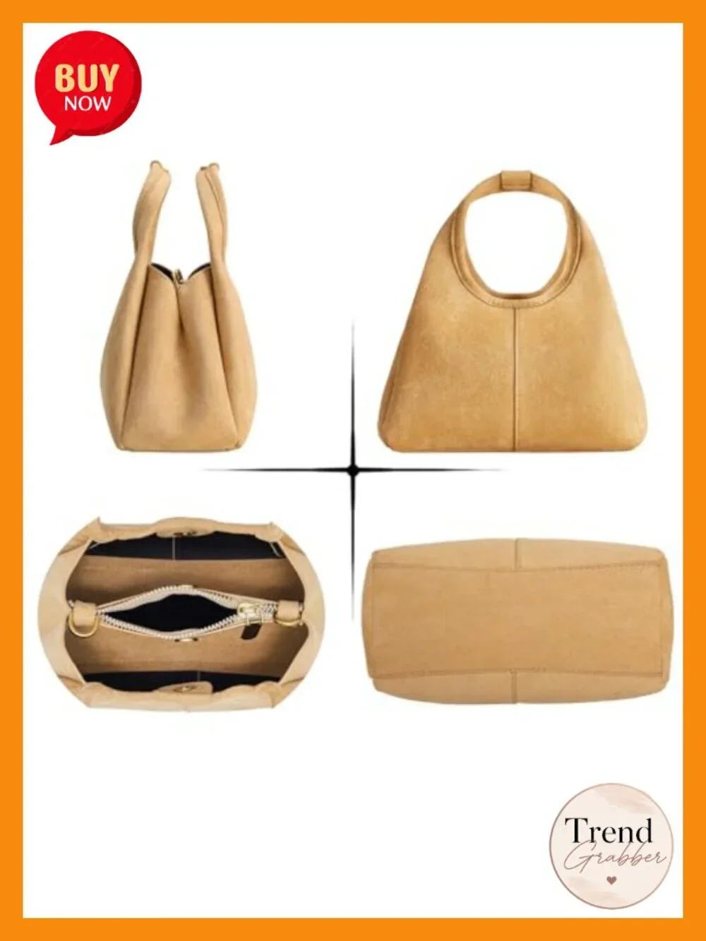 Faux Suede Small Top Handle Satchel Handbag with Adjustable Crossbody Strap